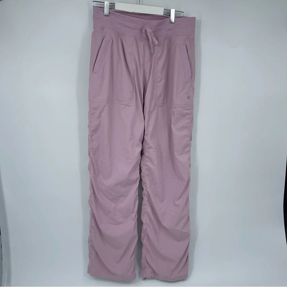 Lululemon Dance Studio Mid-Rise Lined Pant Rose Blush Woman’s Size 8 - Picture 2 of 6